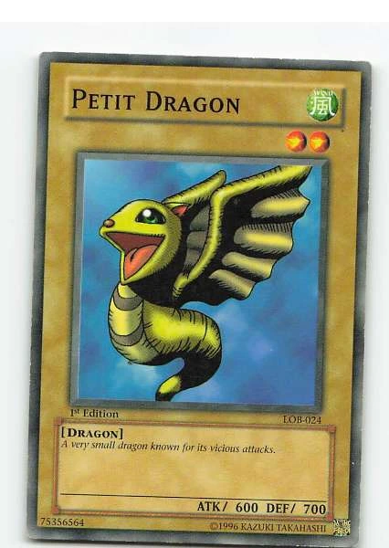 Petit Dragon 1st Edition - Legend of Blue Eyes White Dragon #LOB-024