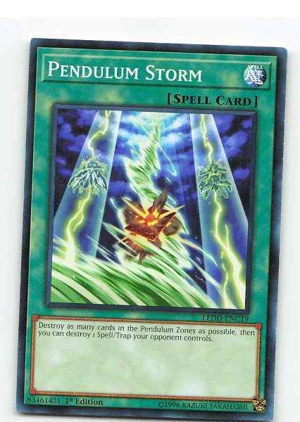 Pendulum Storm 1st Edition - LEDD-ENC19 #LEDD-ENC19