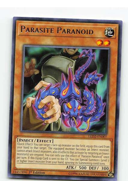Parasite Paranoid 1st Edition - LED2-EN007 #LED2-EN007
