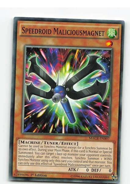 Speedroid Maliciousmagnet 1st Edition - MACR #MACR-EN007