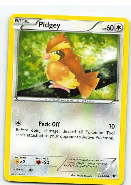 Pidgey - Flashfire #75/106