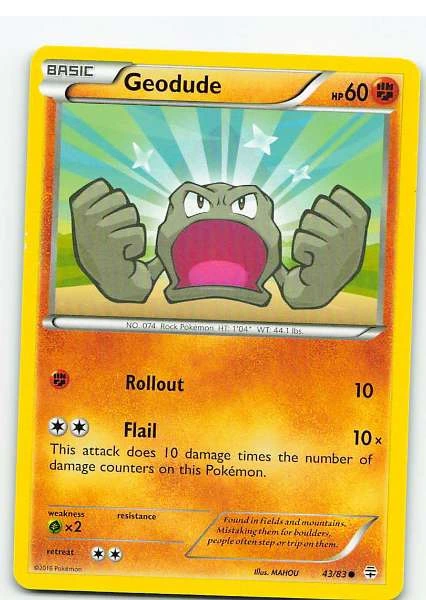 Geodude - XY Generations #43/83
