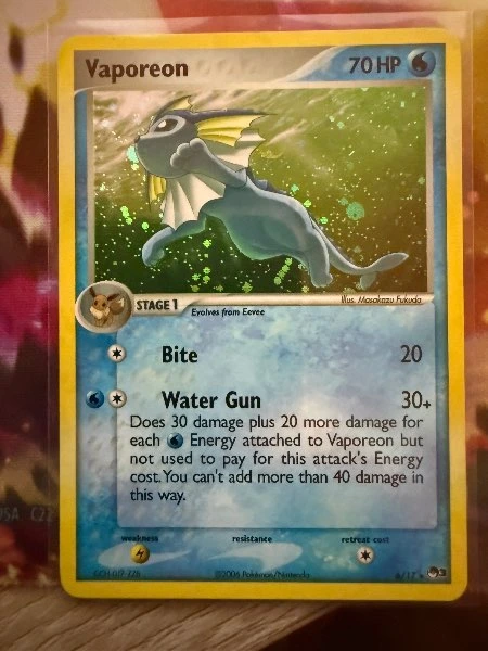 Vaporeon - Pop Series 3 #6/17