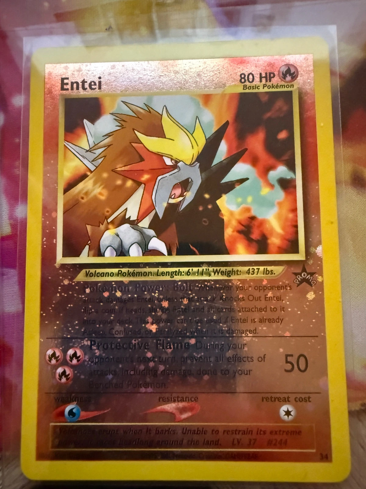 Entei Reverse Holo - Promo #34