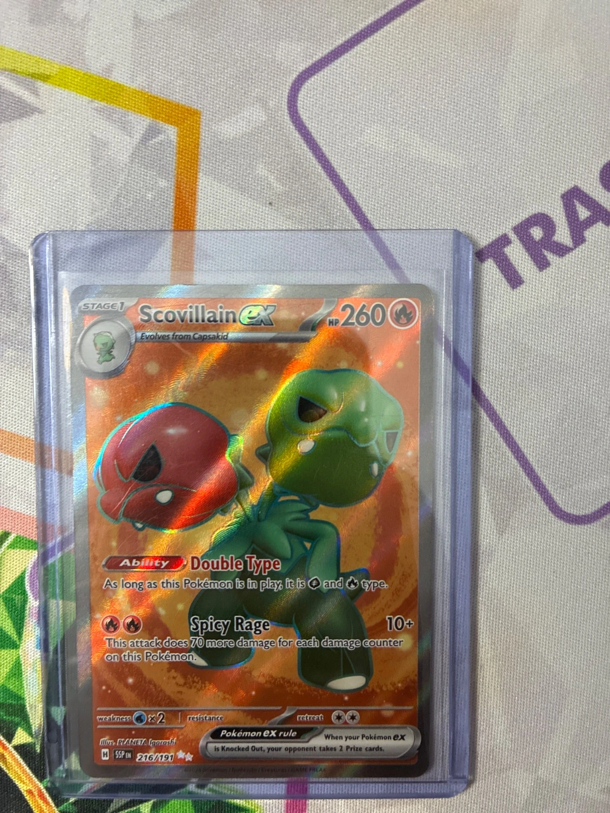 Scovillain ex - Scarlet & Violet #216/193