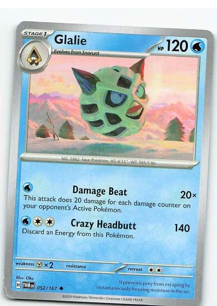 Glalie - Twilight Masquerade #052/167