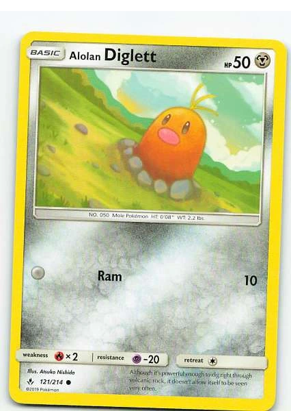 Alolan Diglett - Unbroken Bonds #121/214