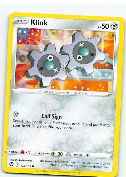 Klink - Silver Tempest #123/195