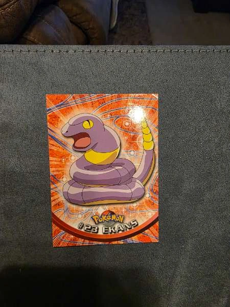 1999 Topps Pokémon TV Animation Edition #23 Ekans