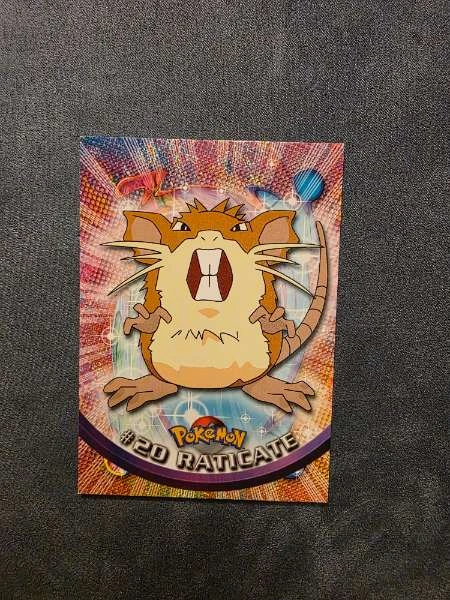 Raticate #20 - Topps Pokémon TV Animation Edition