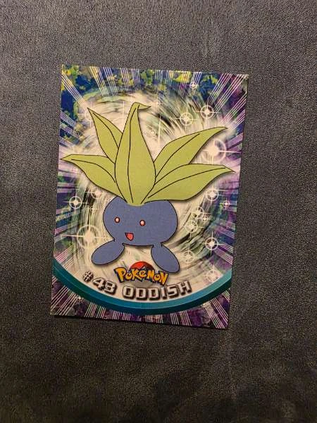 1999 Topps Pokémon TV Animation Edition #43 Oddish