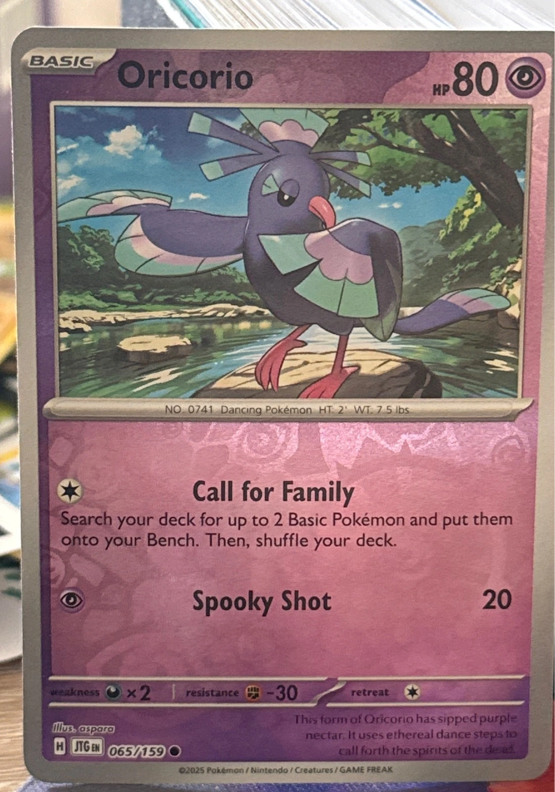 Oricorio - Journey Together #065/159