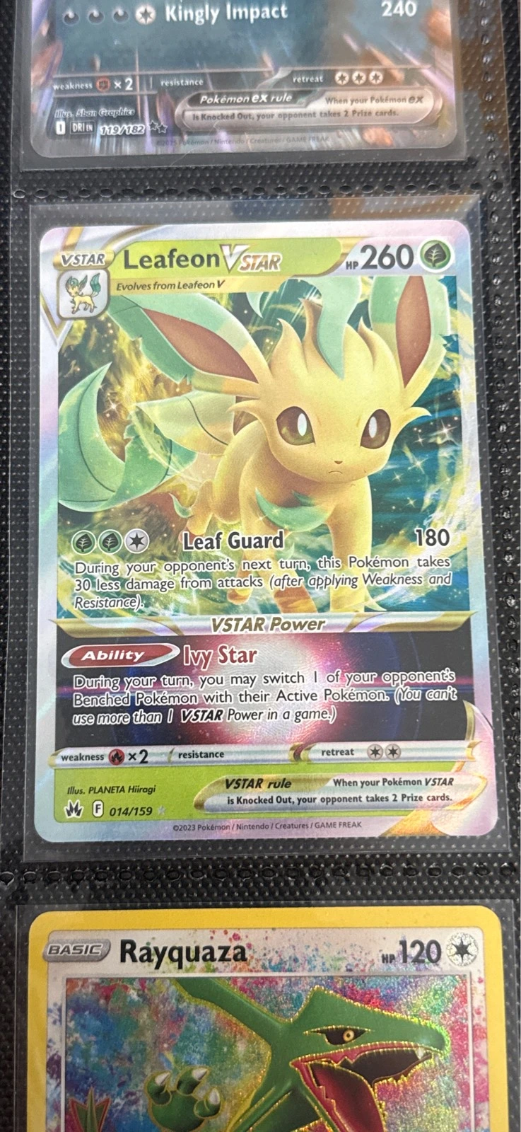 Leafeon VSTAR - Crown Zenith #014/159