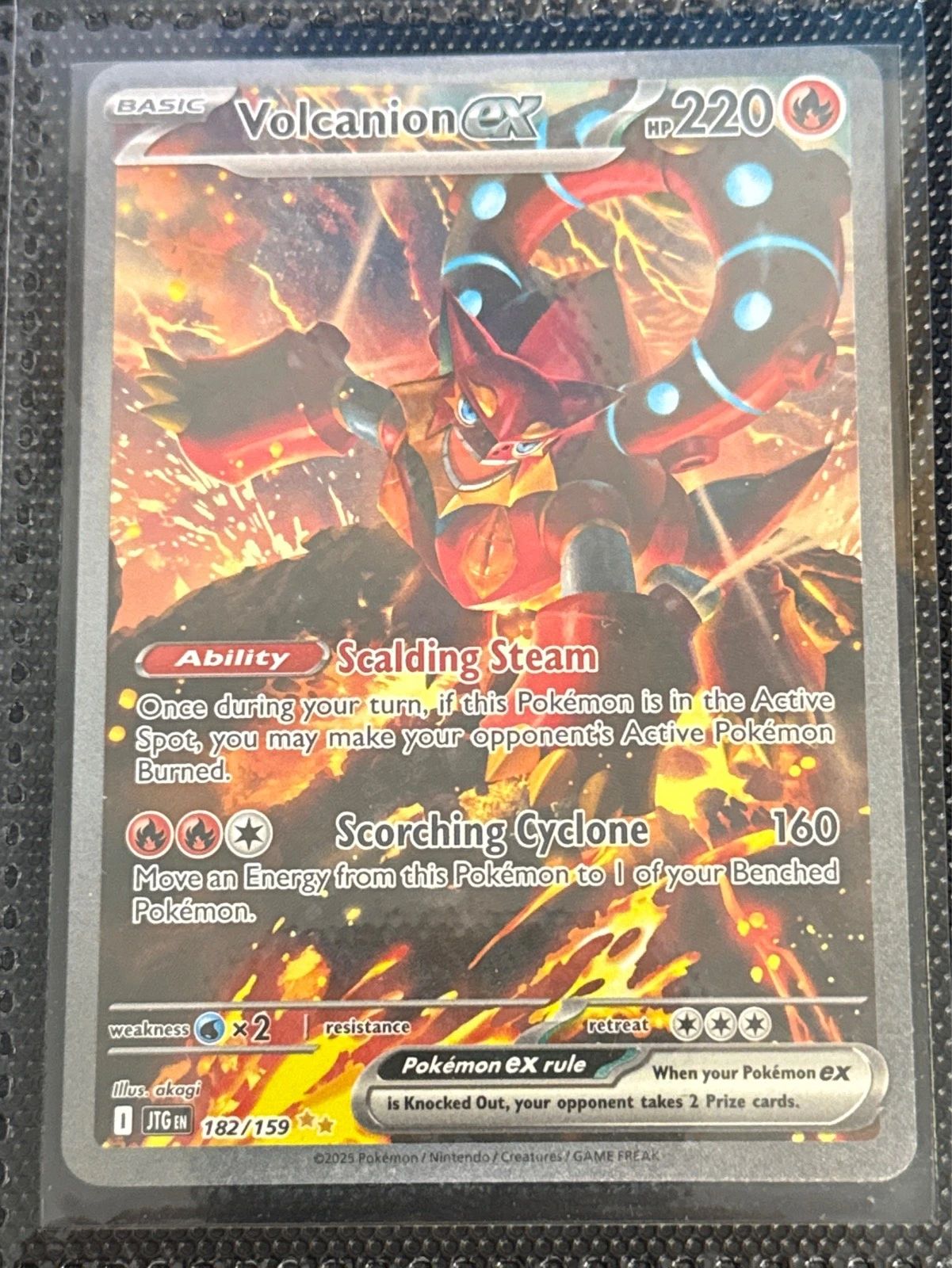 Volcanion ex - Scarlet & Violet: Journey Together #182/159