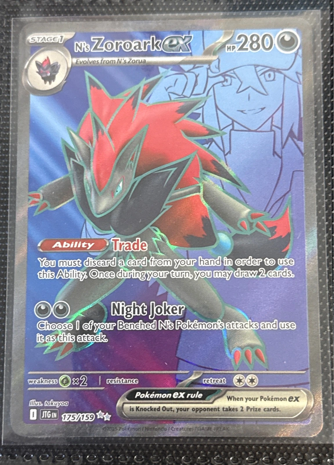 N's Zoroark ex - Journey Together #175/159