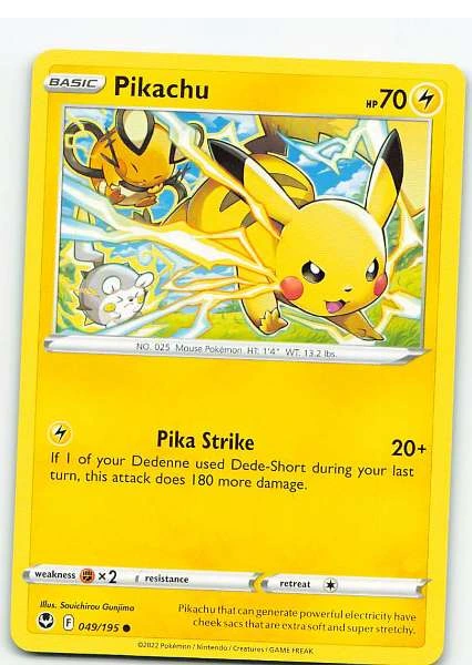 Pikachu - Silver Tempest #049/195