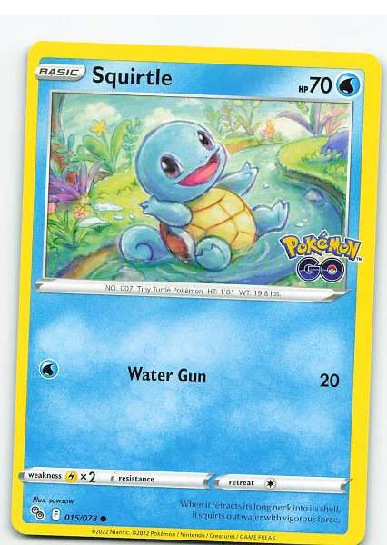 Squirtle 015/078 - Pokémon GO #015/078
