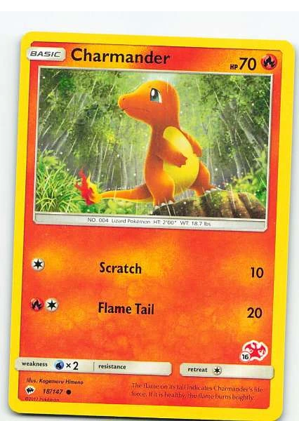 Charmander (Charizard Stamp) - Burning Shadows #18/147