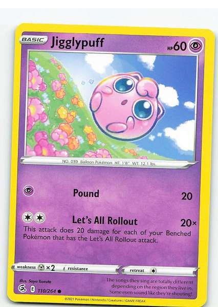 Jigglypuff 110/264 - Fusion Strike #110/264