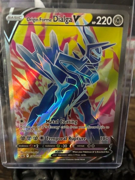 Origin Forme Dialga V - Sword & Shield Black Star Promos #SWSH255