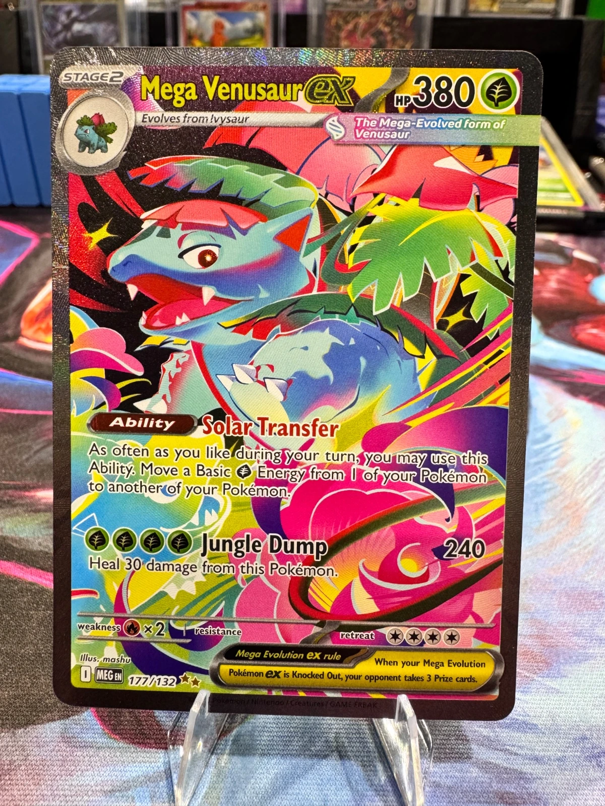 Mega Venusaur EX SIR 177/132