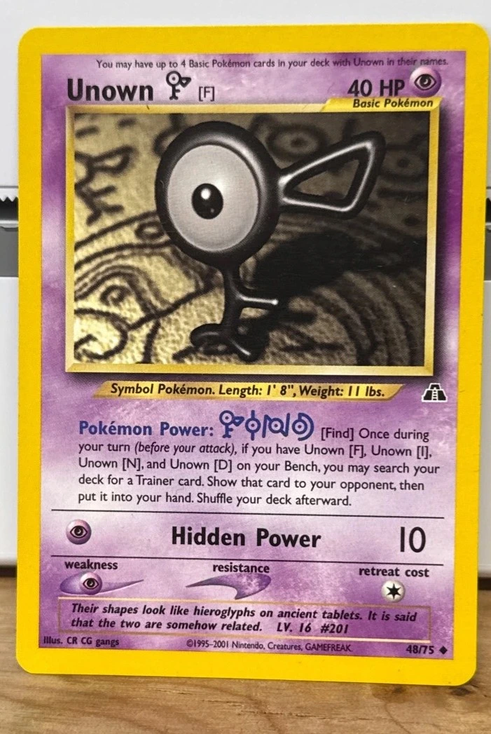 Unown [F] - Neo Discovery #48/75