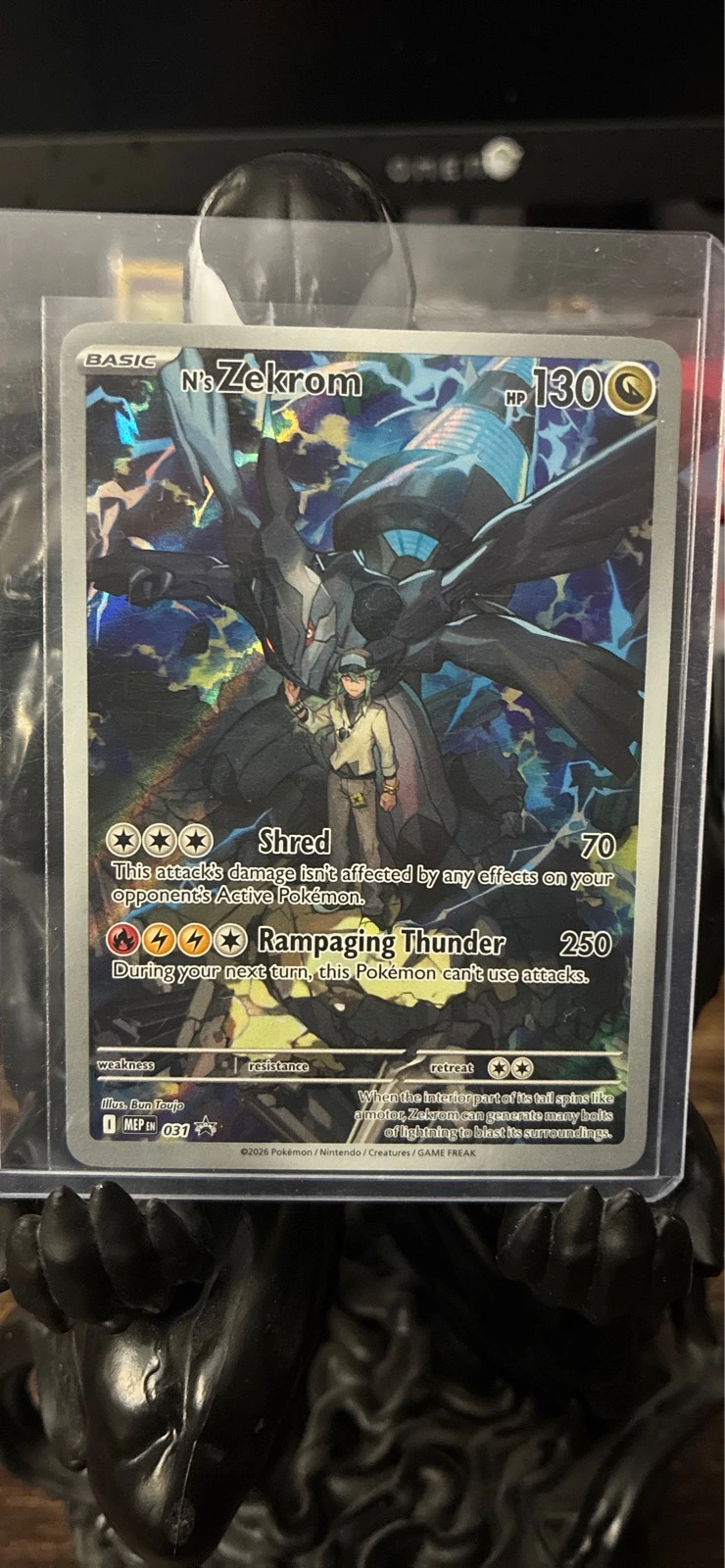 N's Zekrom - Black & White Promotional Cards #031
