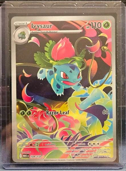 Ivysaur - Illustration Rare #134/132