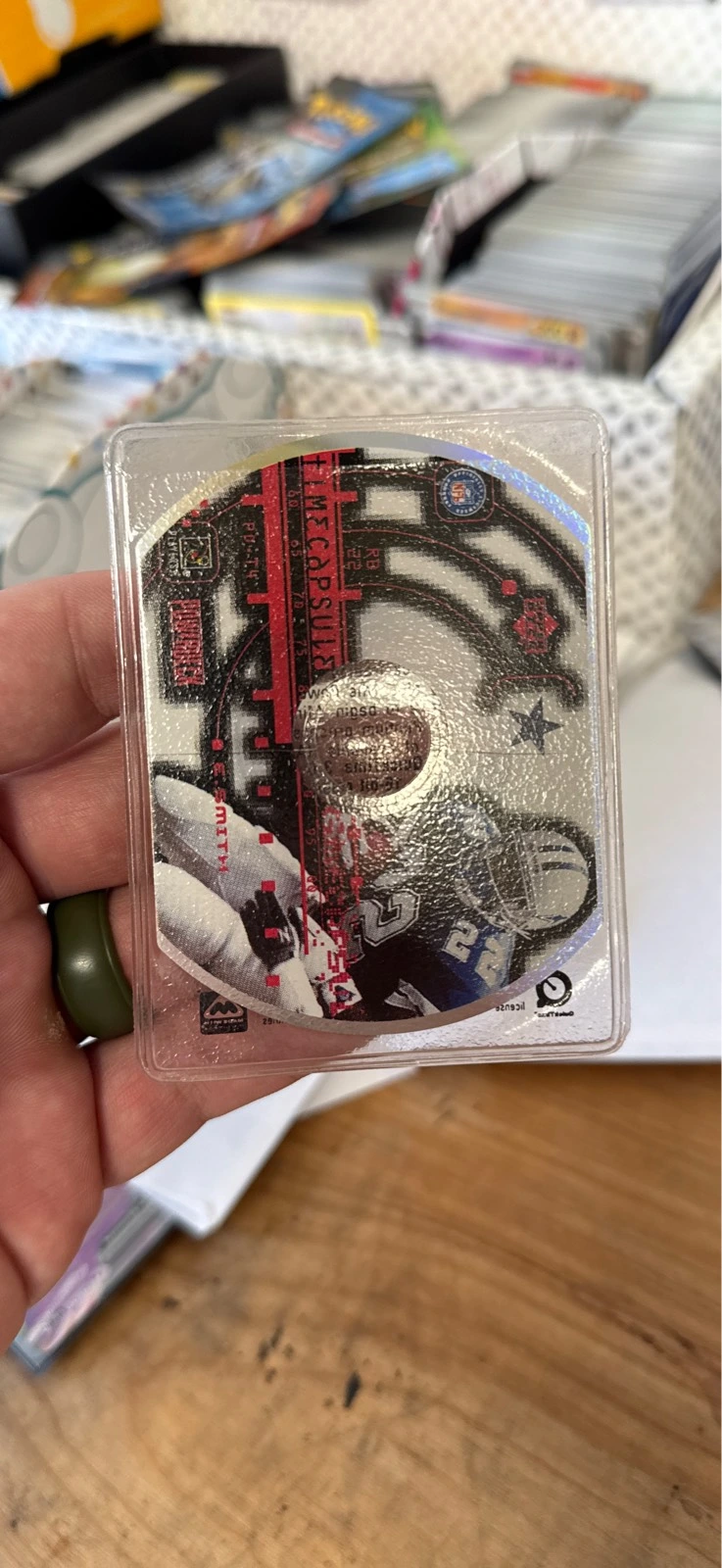 Emmitt Smith Time Capsule - 1999 Upper Deck Time Capsule