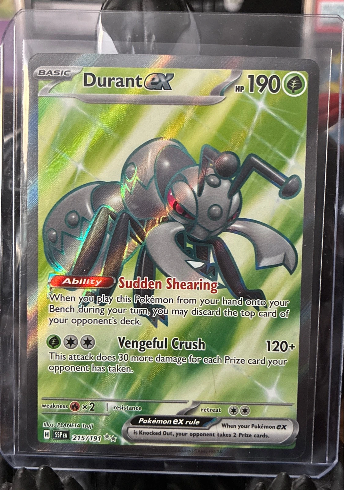 Durant ex - Scarlet & Violet Surging Sparks #215/191