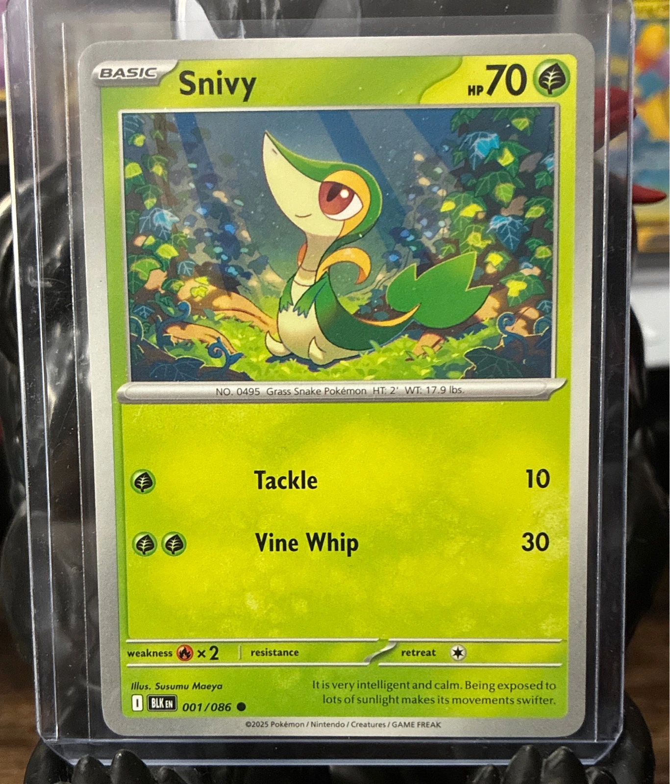 Snivy - Black Bolt #001/086