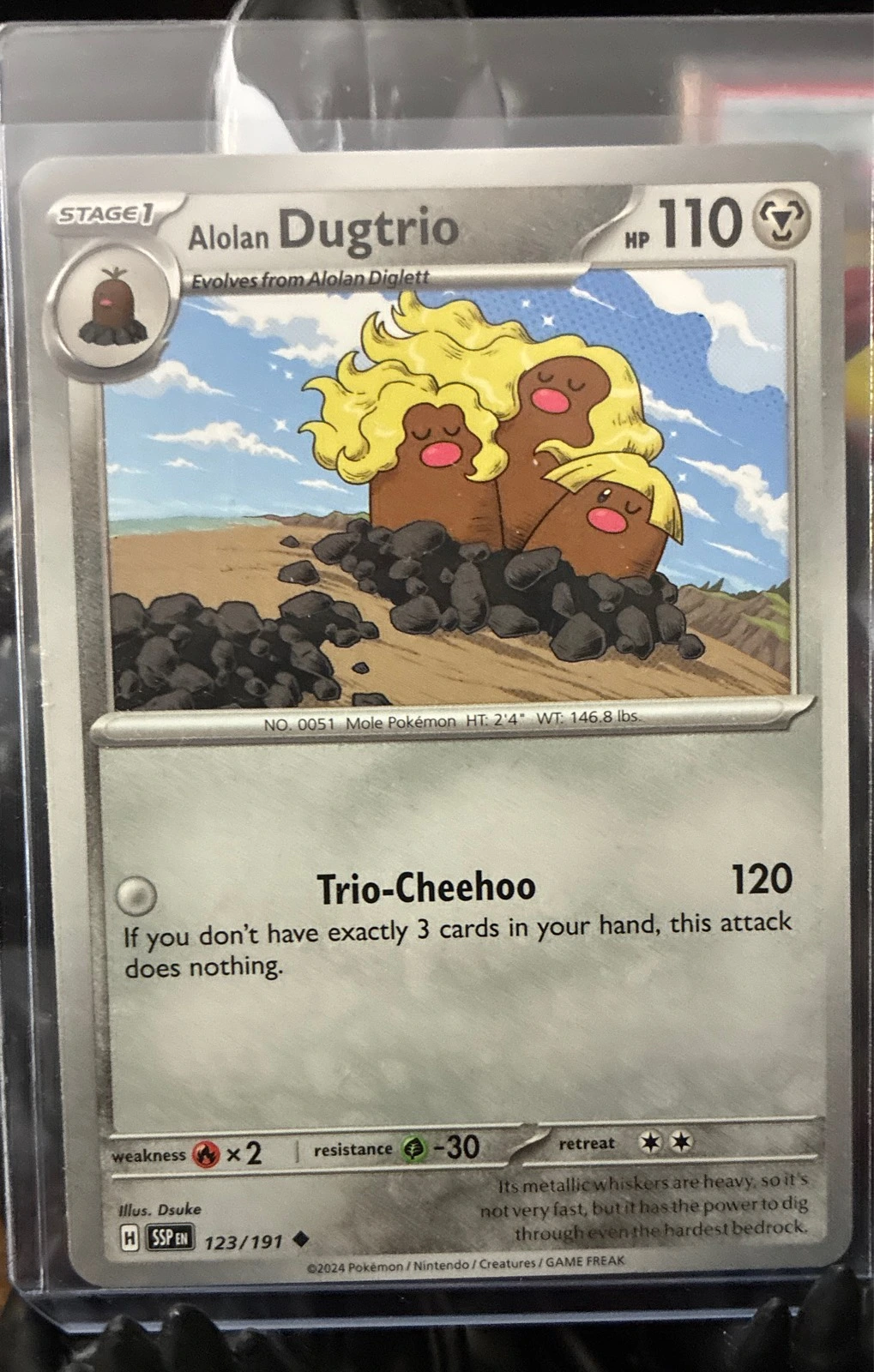 Alolan Dugtrio -#123/191