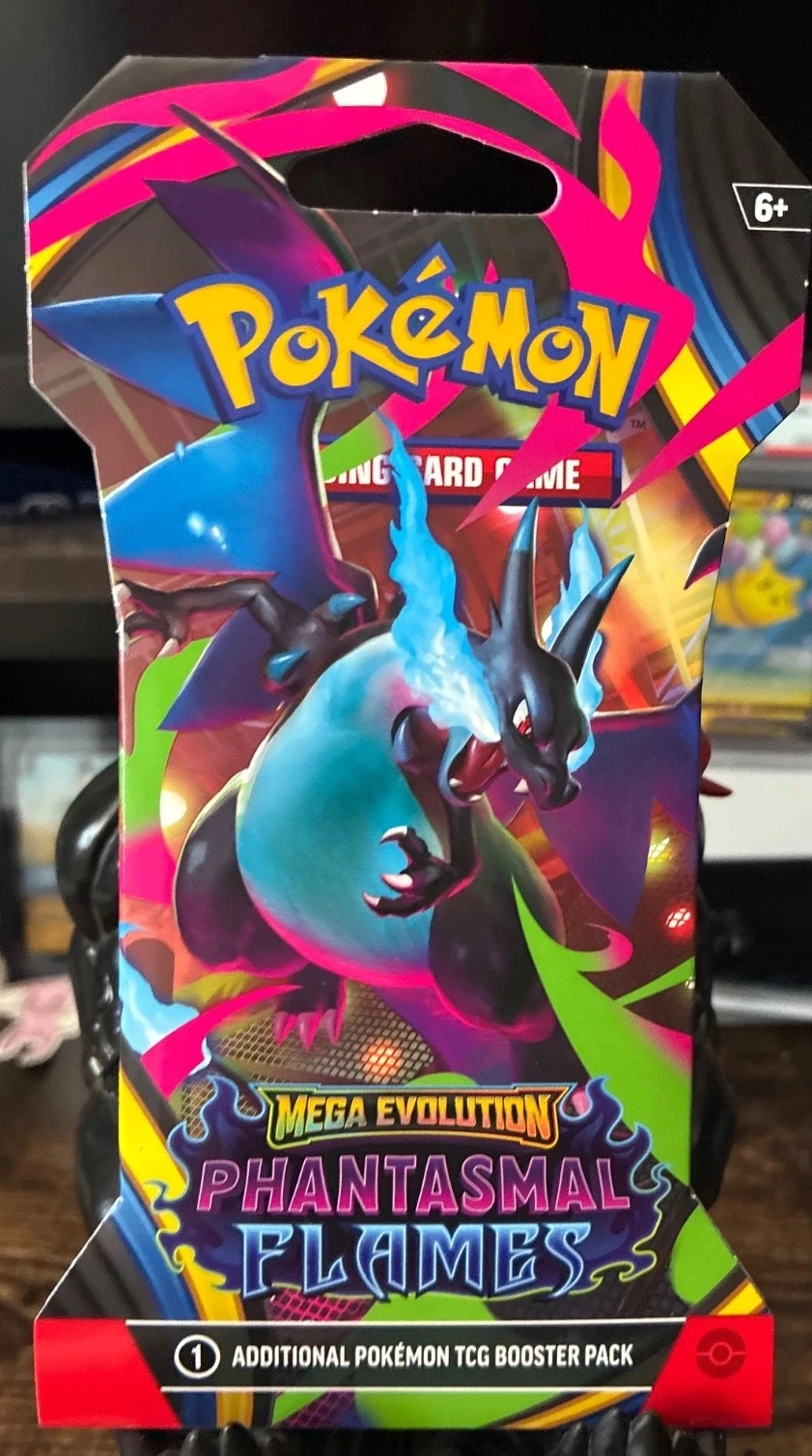 Pokémon Phantasmal Flame Sleeved Booster Pack