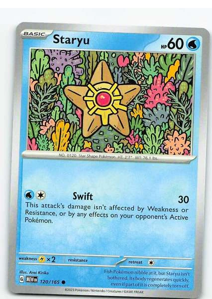 Staryu #120/165 - Scarlet & Violet—151