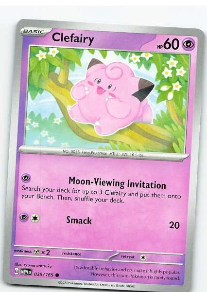 Clefairy 035/165 - Scarlet & Violet—151 #035/165
