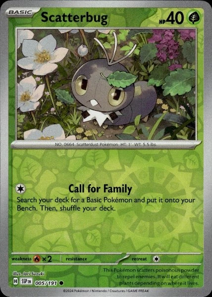 Scatterbug - Surging Sparks #005/191