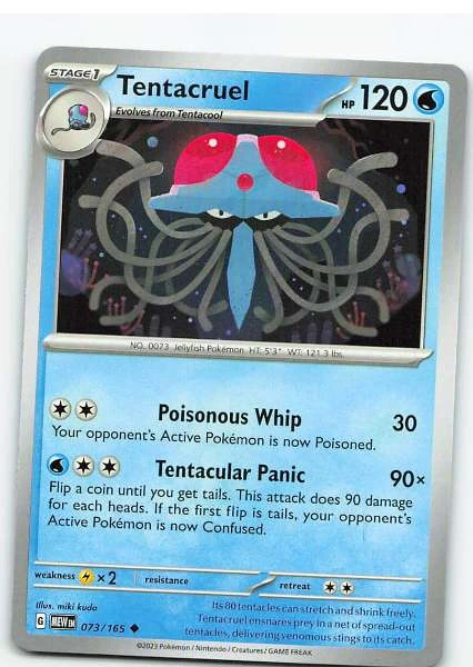 Tentacruel 073/165 - Scarlet & Violet—151 #073/165