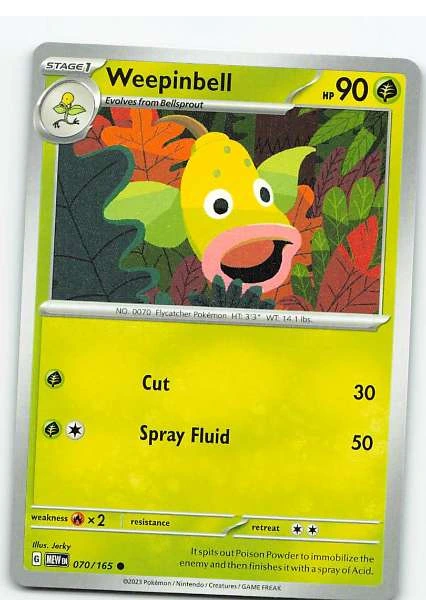 Weepinbell 070/165 - Scarlet & Violet—151 #070/165