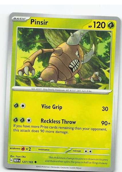 Pinsir 127/165 - Scarlet & Violet—151 #127/165