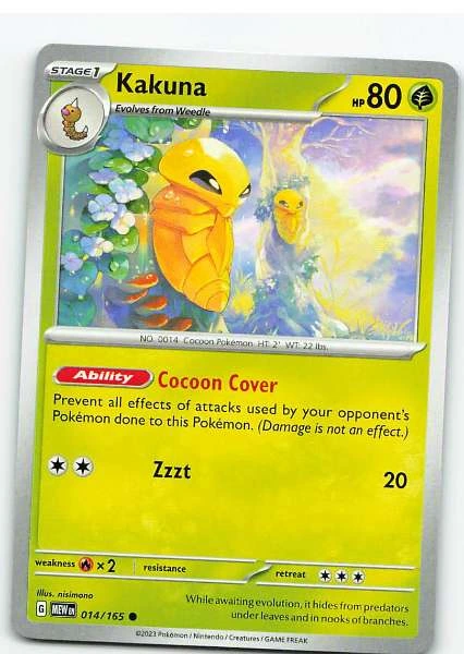 Kakuna 014/165 - Pokémon Scarlet & Violet: 151 #014/165