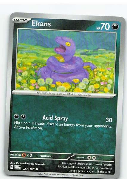 Ekans 023/165 - Scarlet & Violet—151 #023/165