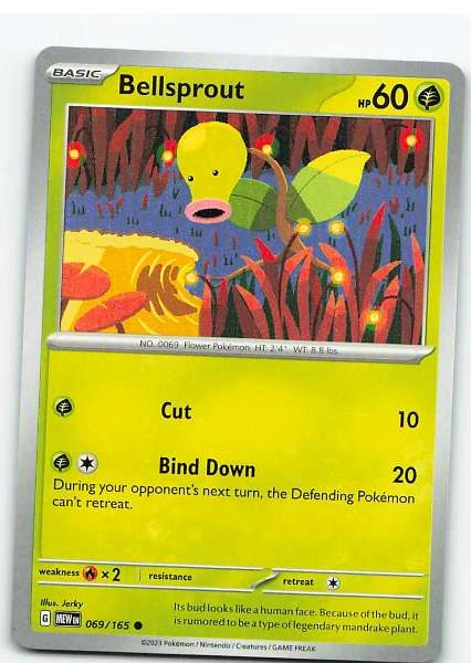 Bellsprout 069/165 - Scarlet & Violet—151 #069/165