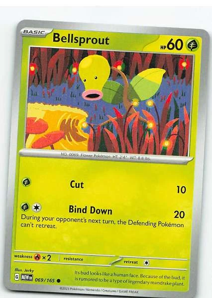 Bellsprout 069/165 - Pokémon Scarlet & Violet-151 #069/165
