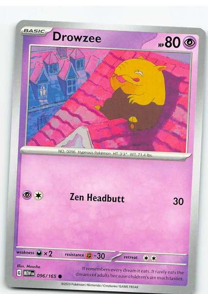 Drowzee 096/165 - Scarlet & Violet—151 #096/165