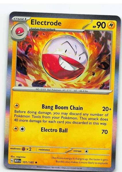 Electrode 101/165 Holo - Scarlet & Violet—151 #101/165