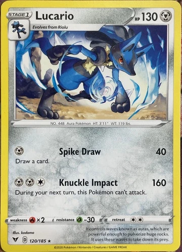 Lucario - Vivid Voltage #120/185