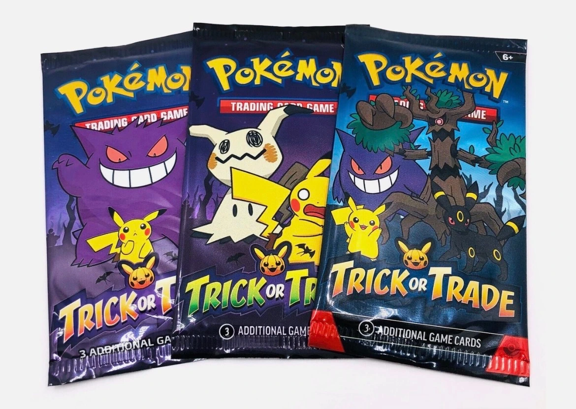 Pokémon Trick or Trade 3 Packs