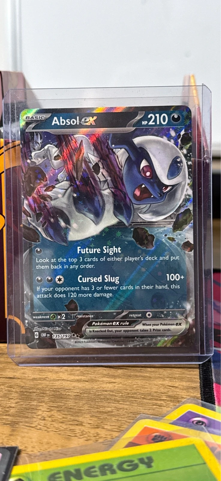 Absol ex - Obsidian Flames #135/197