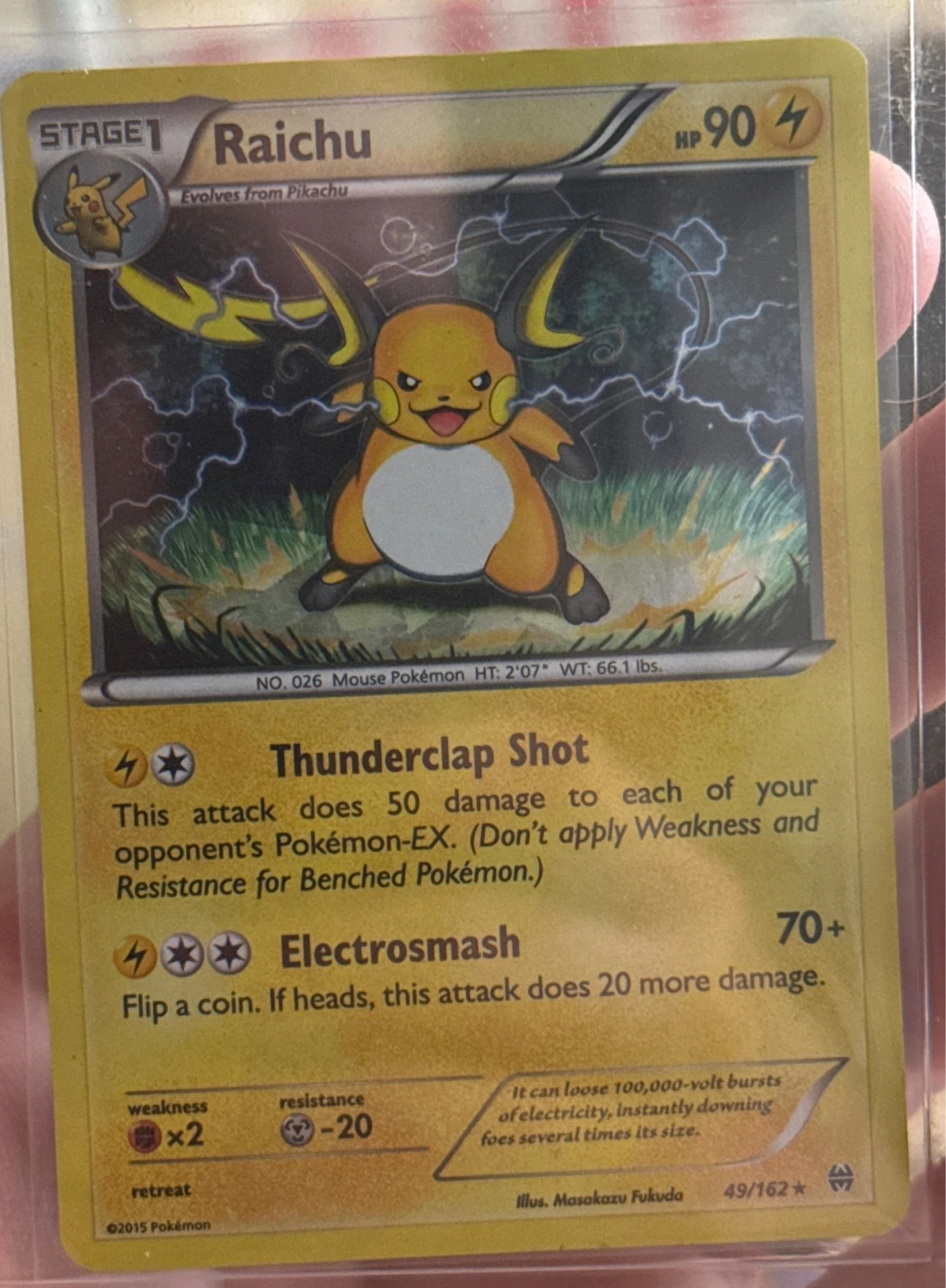 Raichu - XY BREAKthrough #49/162