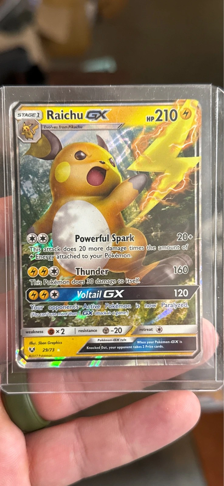 Raichu GX - Shining Legends #29/73